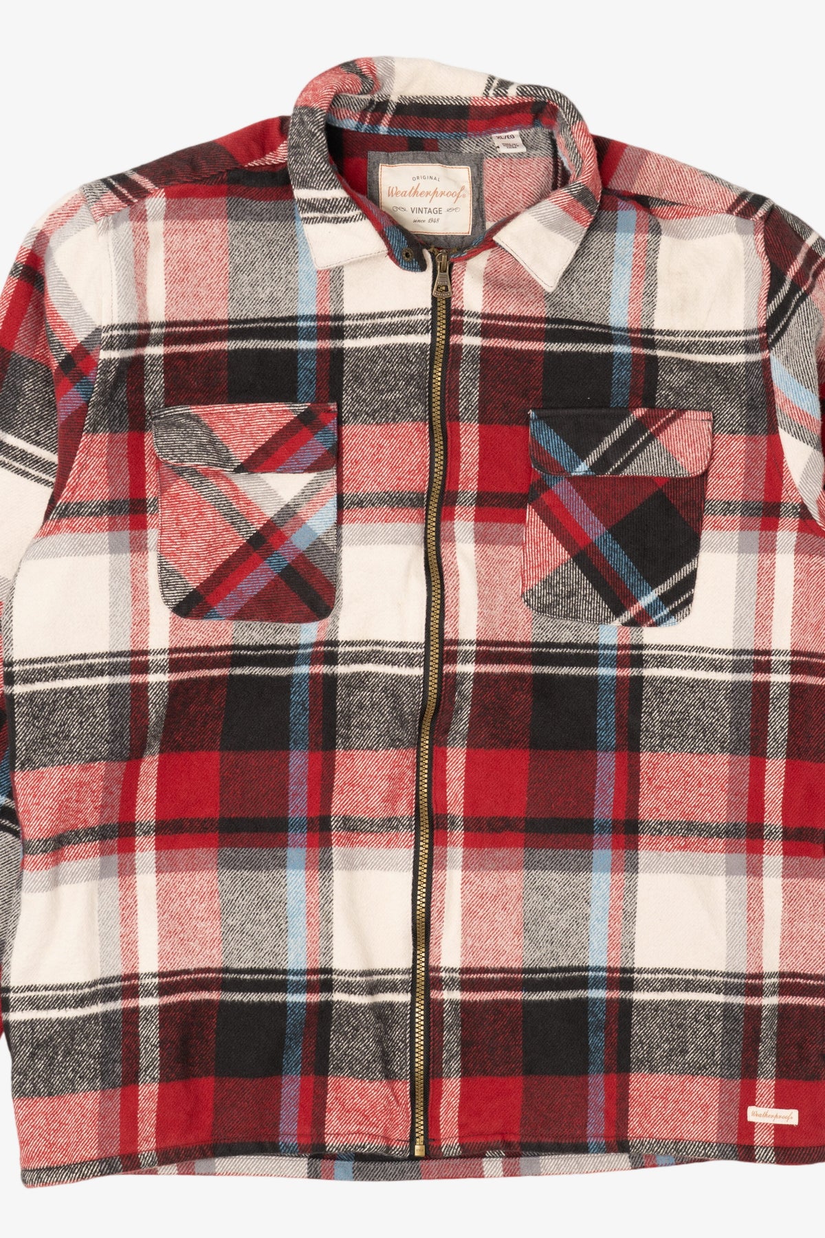 Red Plaid Weatherproof Button Up Shirt (2020s)