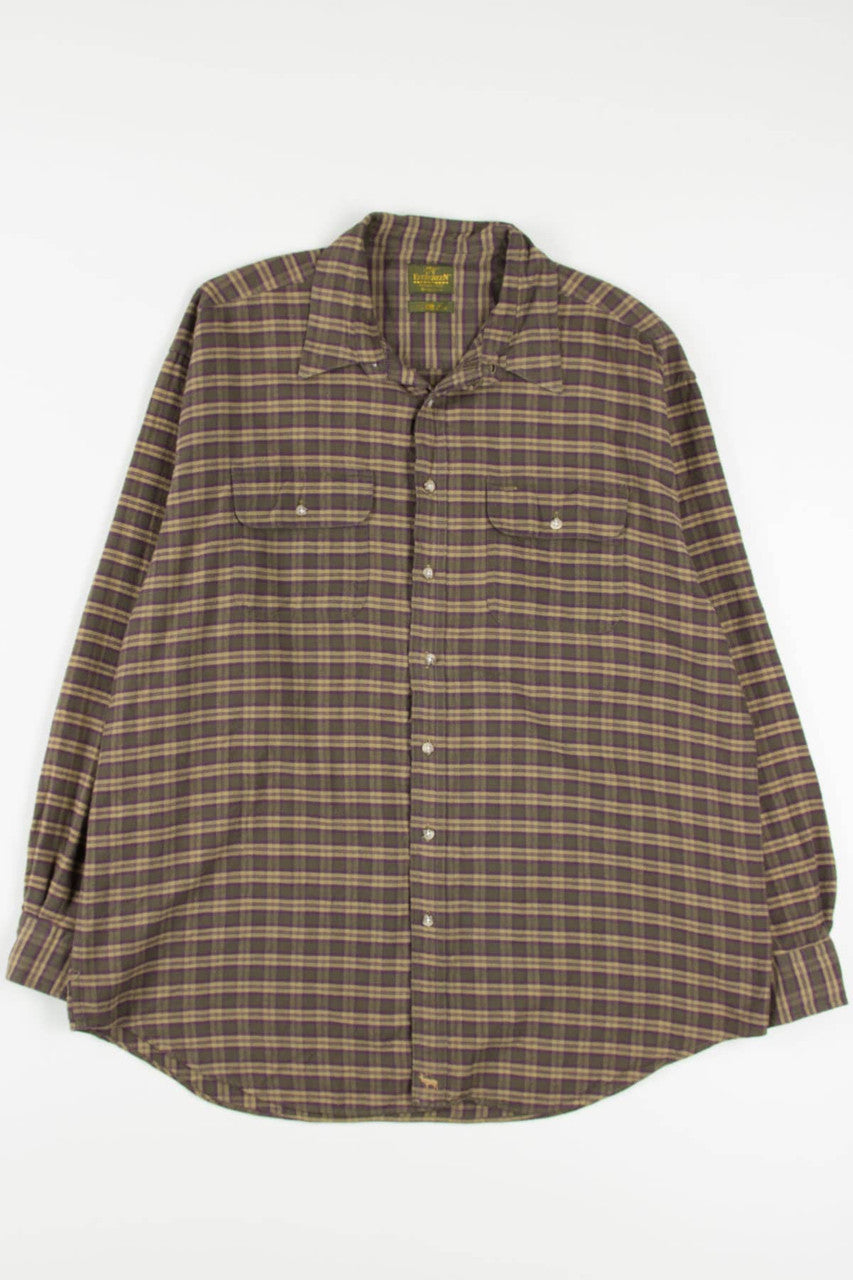 Vintage Evergreen Flannel Shirt 3516