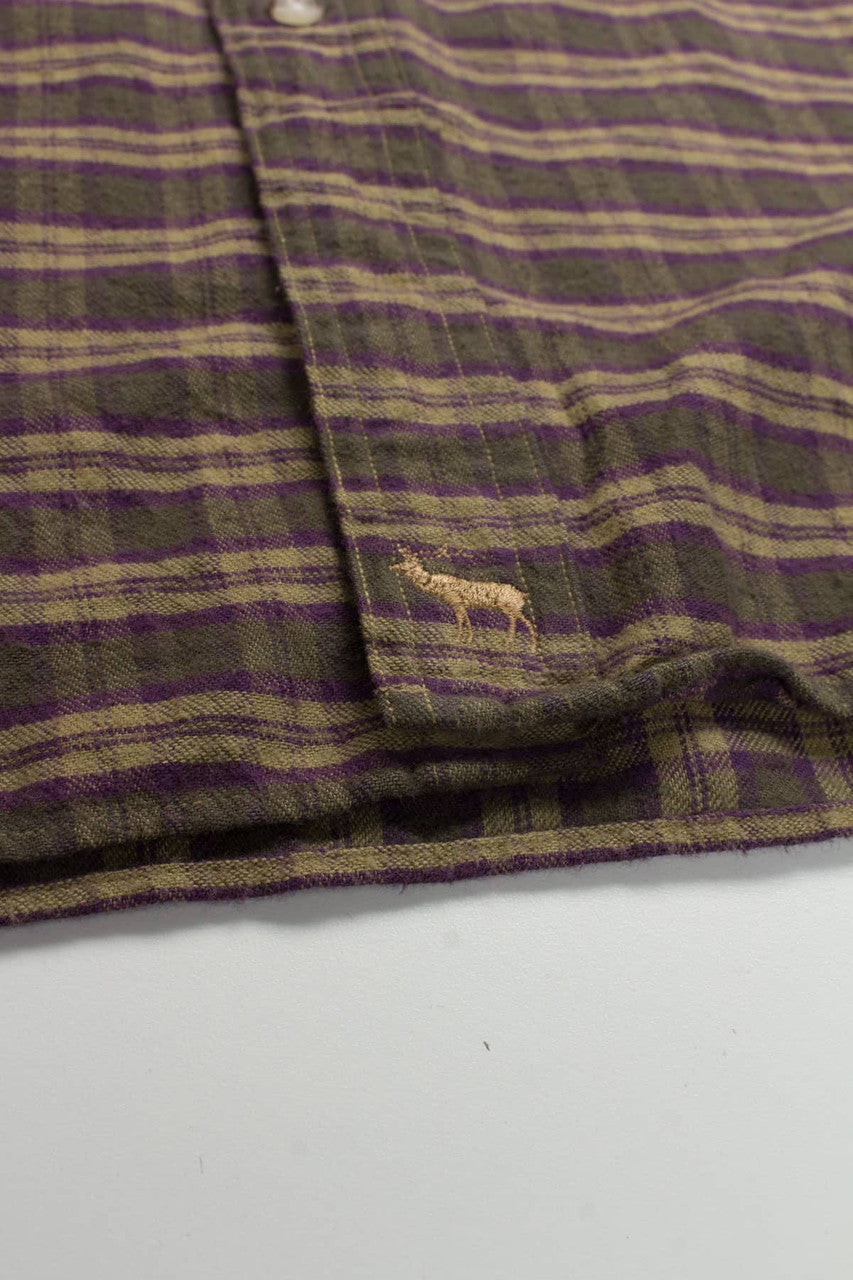 Vintage Evergreen Flannel Shirt 3516