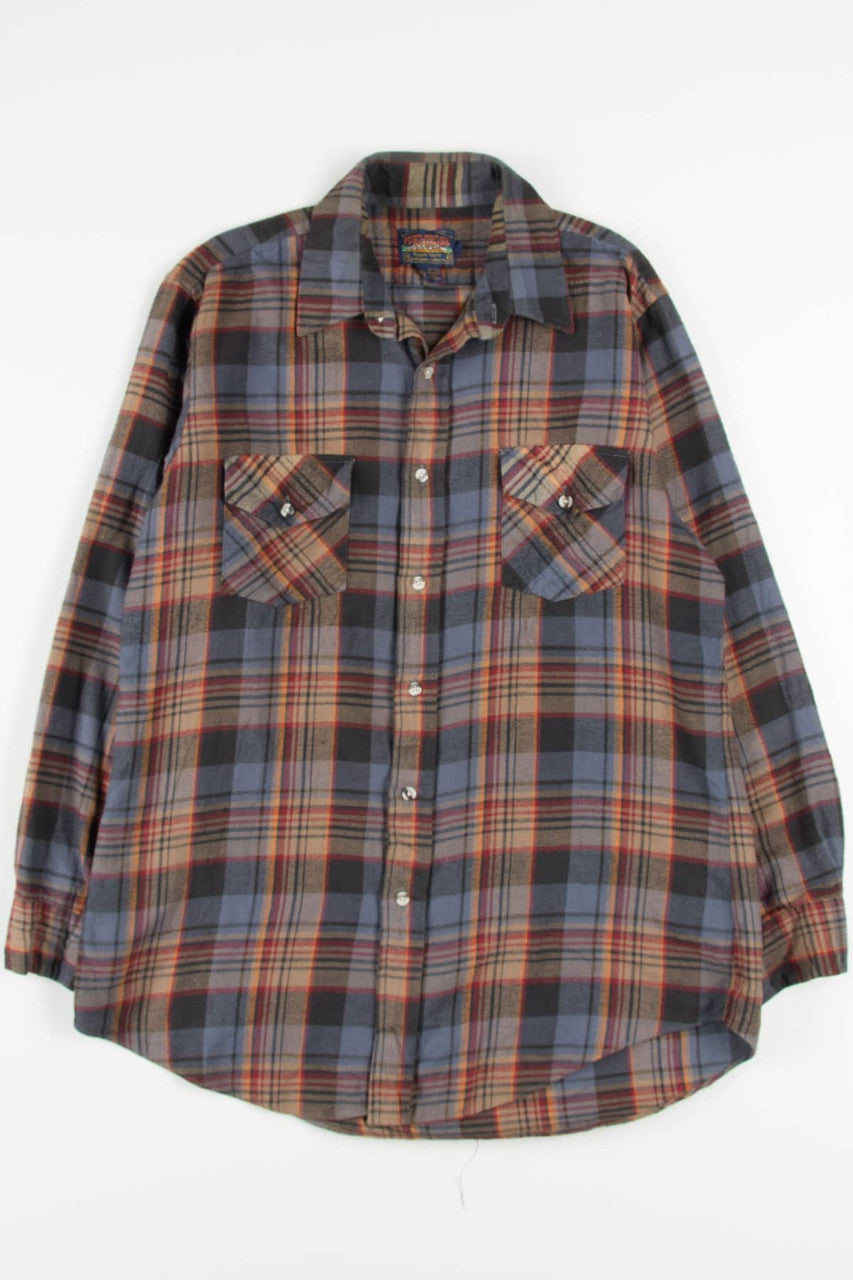 Vintage Ponderosa Flannel Shirt 3555