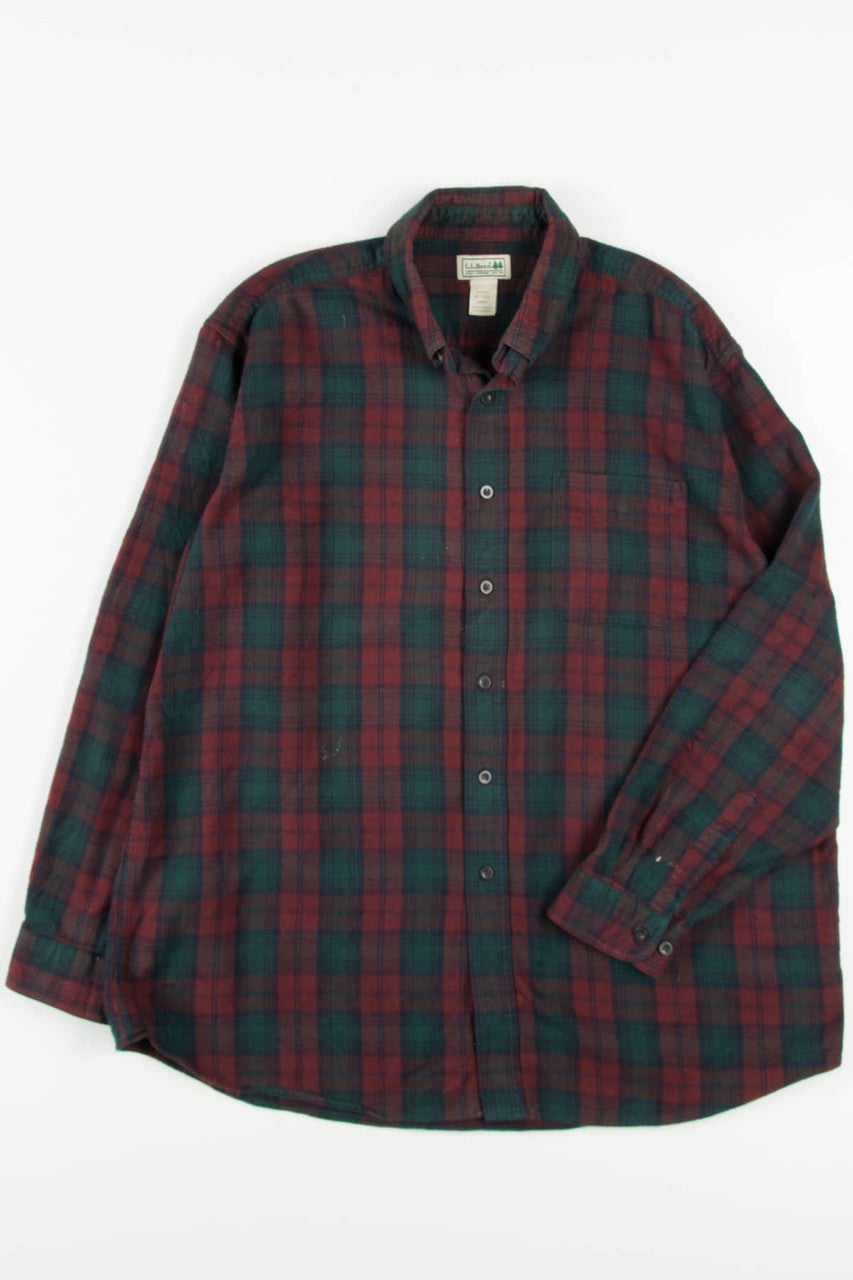 Vintage L.L. Bean Flannel Shirt 3560