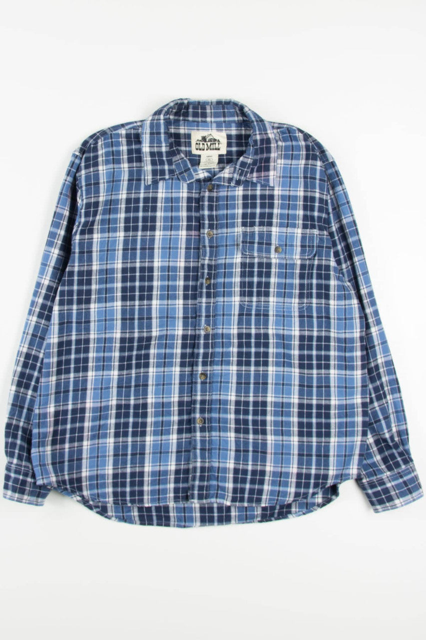 Vintage Old Mill Flannel Shirt 3569