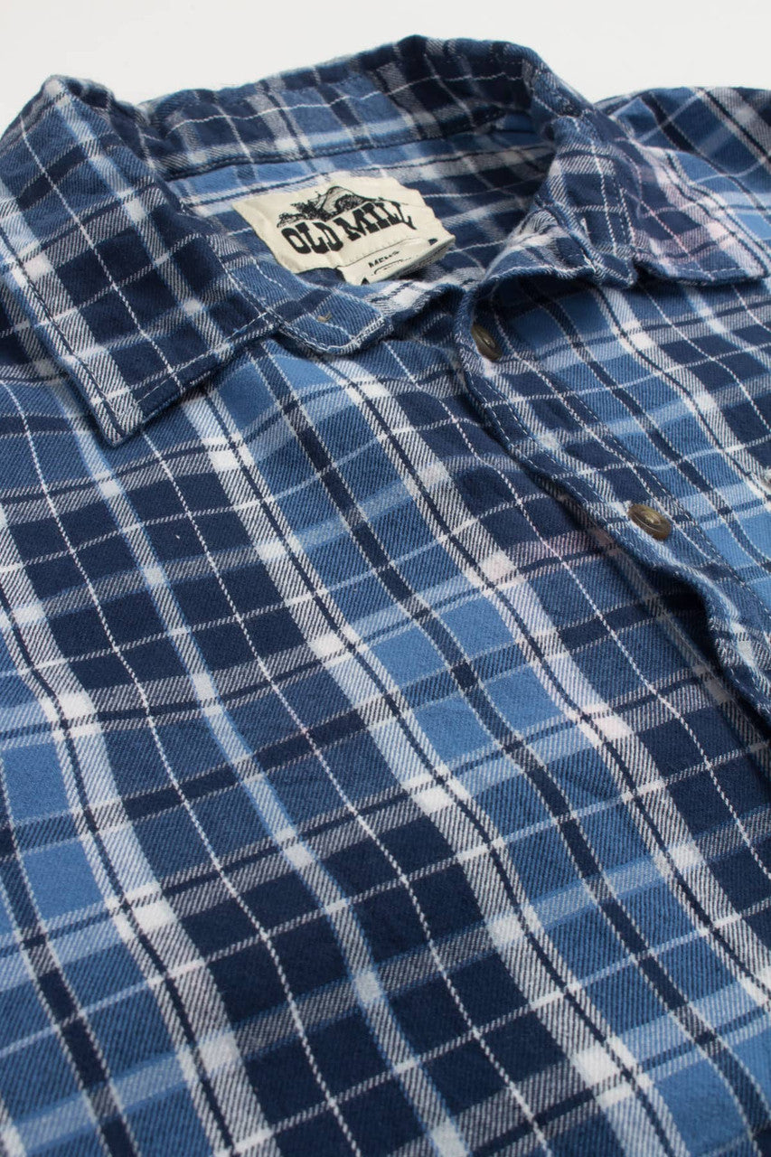 Vintage Old Mill Flannel Shirt 3569