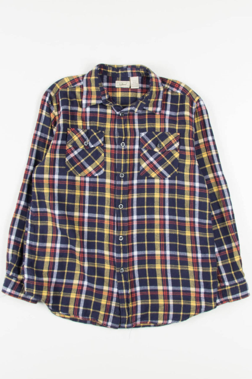 Vintage L.L. Bean Flannel Shirt 3572