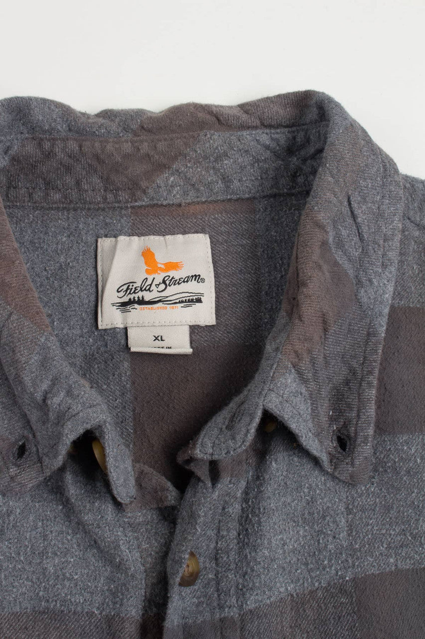 Vintage Faded Flannel Shirt 3592