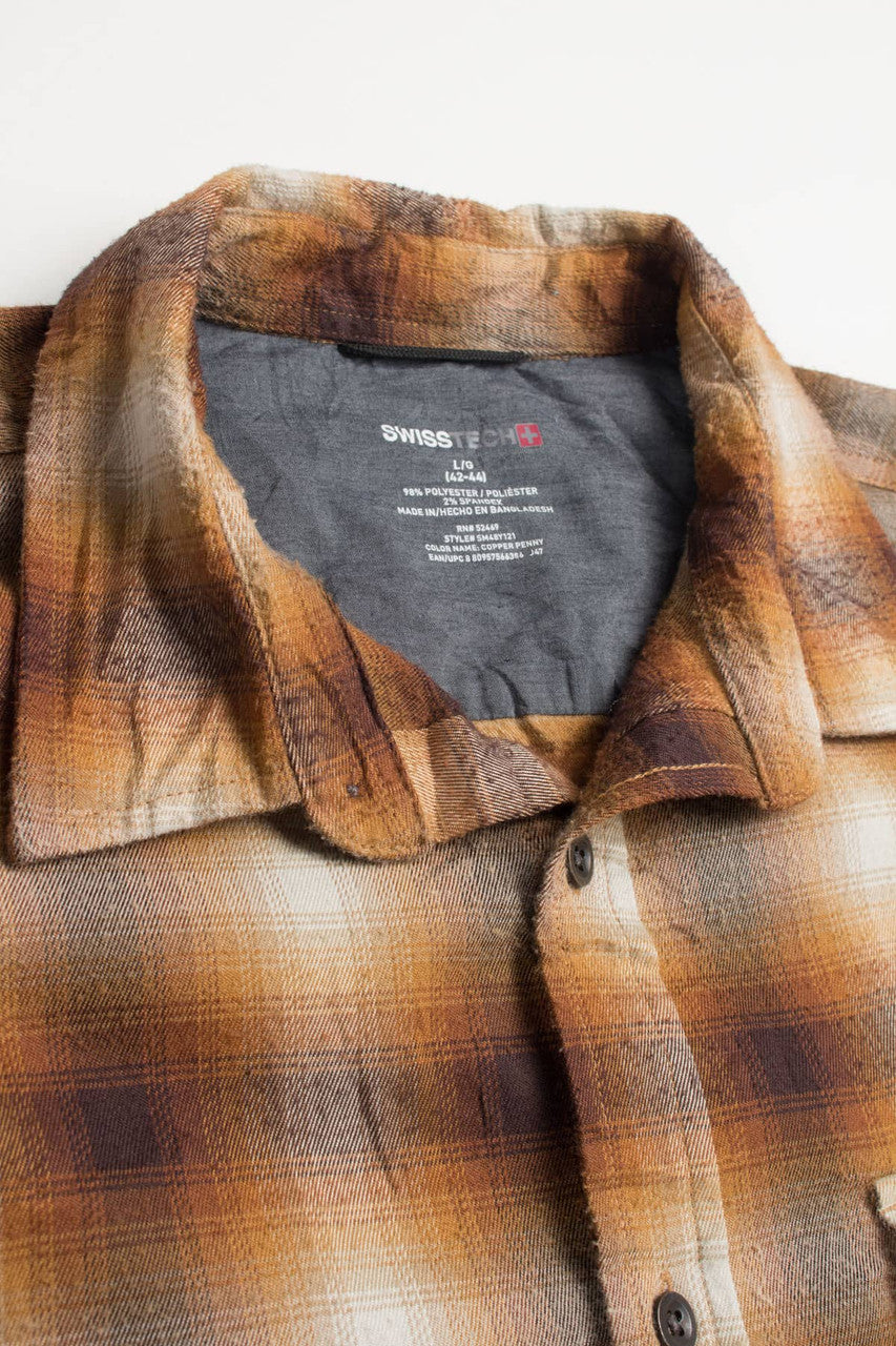 Vintage SwissTech Flannel Shirt (2000s)