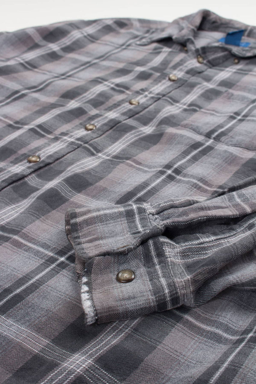 Frayed Towncraft Flannel Shirt (2000s)