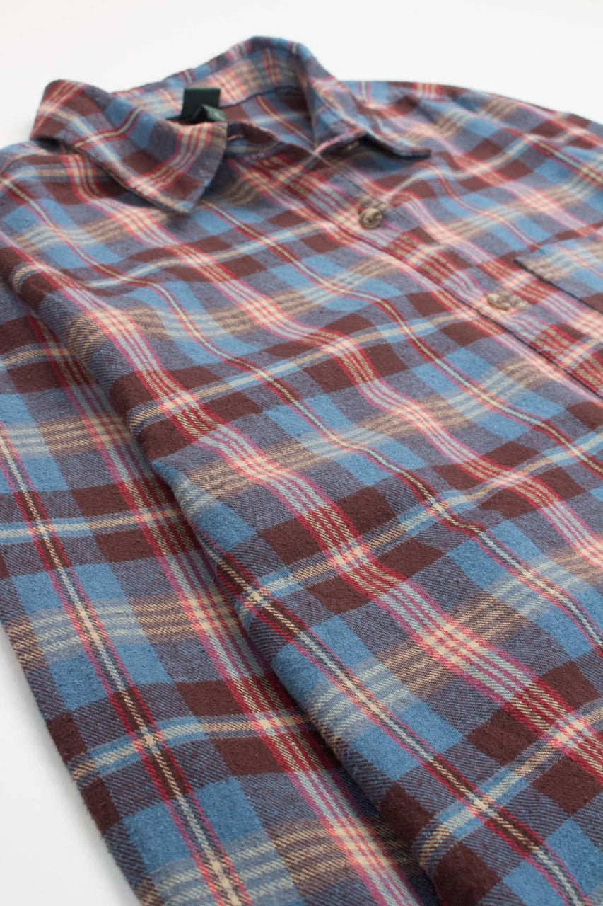Blue Wild Fable Flannel Shirt 3741