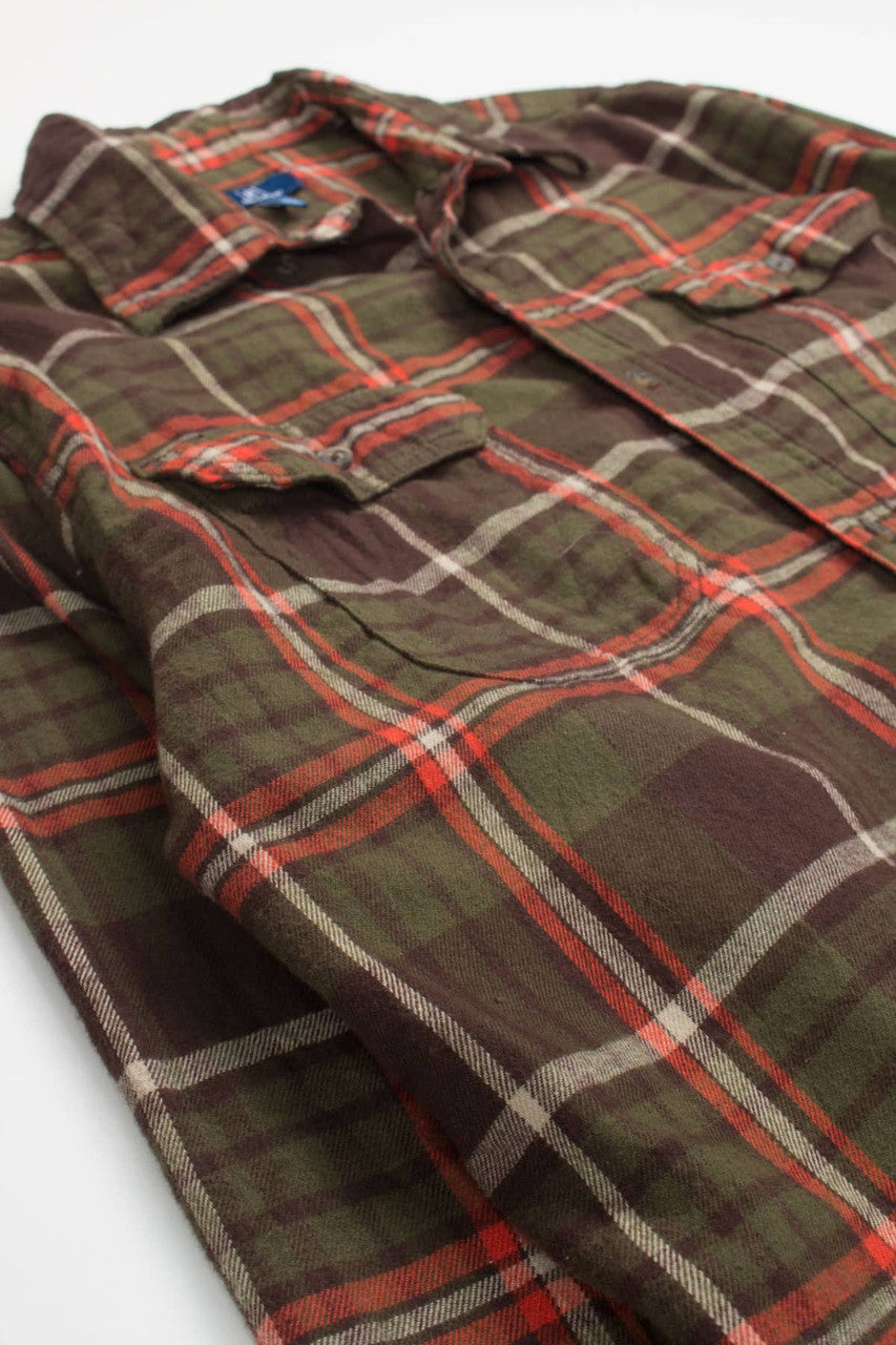 Brown George Flannel Shirt 3760