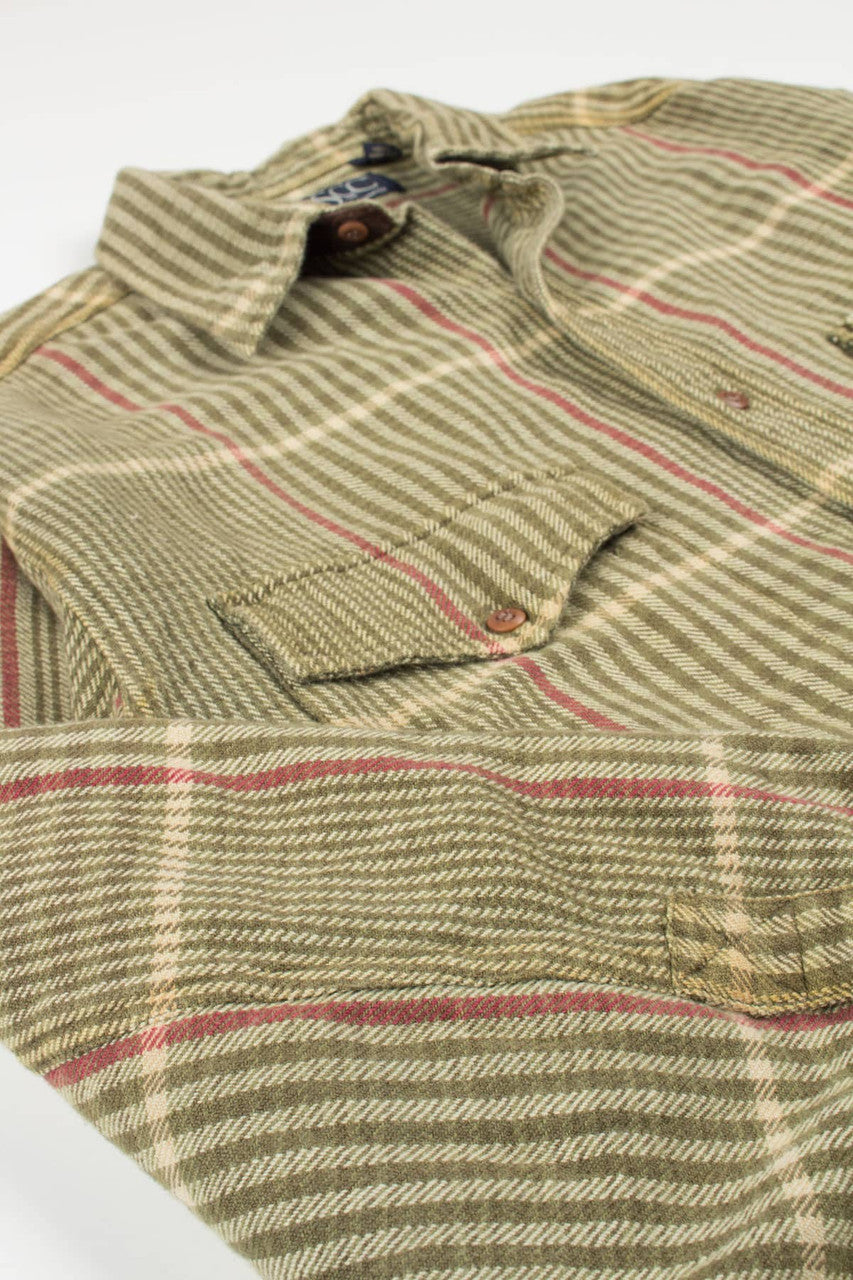 Vintage OSCC Flannel Shirt 3767