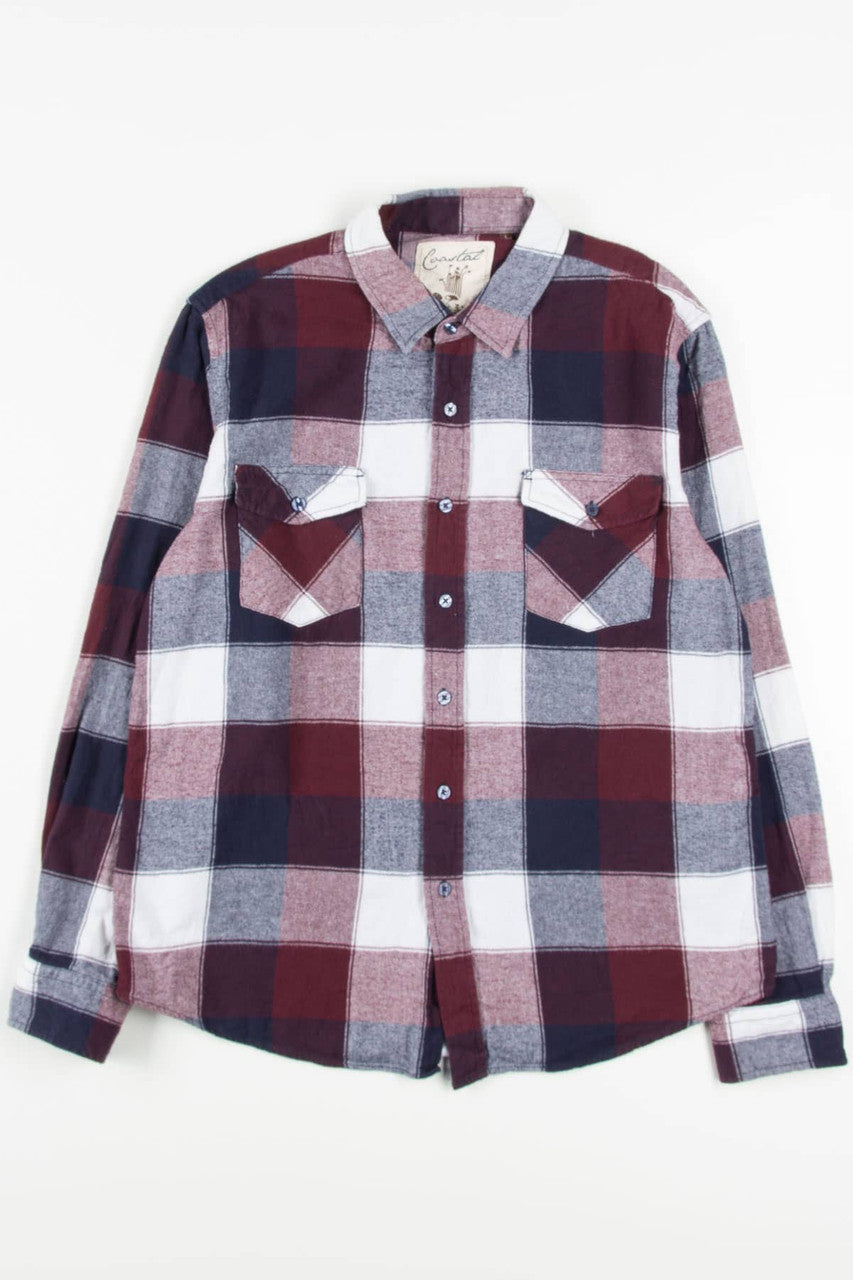 Vintage Coastal Flannel Shirt 3774