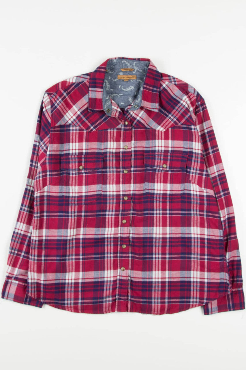 Vintage Jachs Girlfriend Flannel Shirt 3806