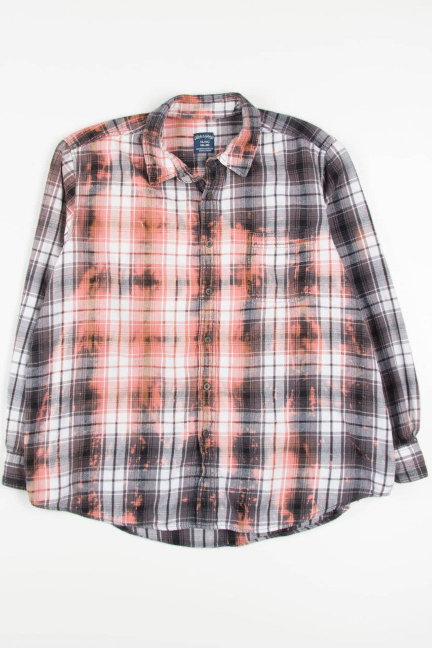 Bleached Faded Glory Flannel Shirt 3853