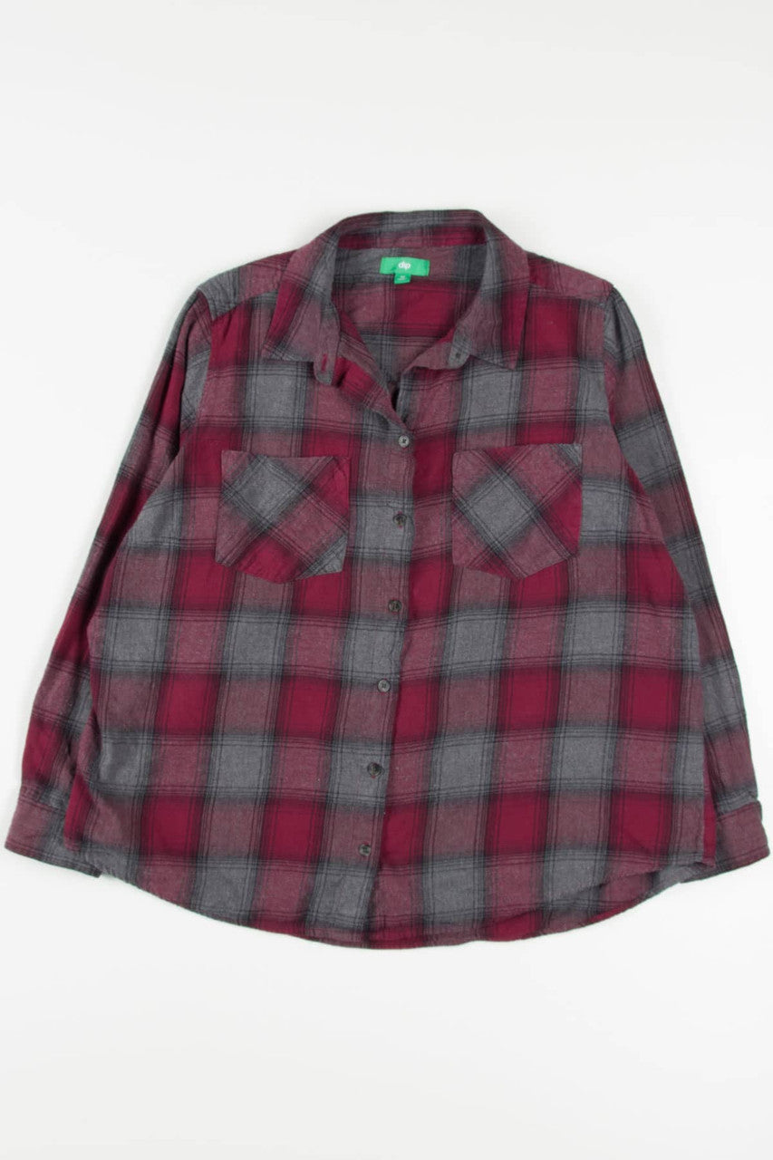 Women's Dip Flannel Shirt 3869