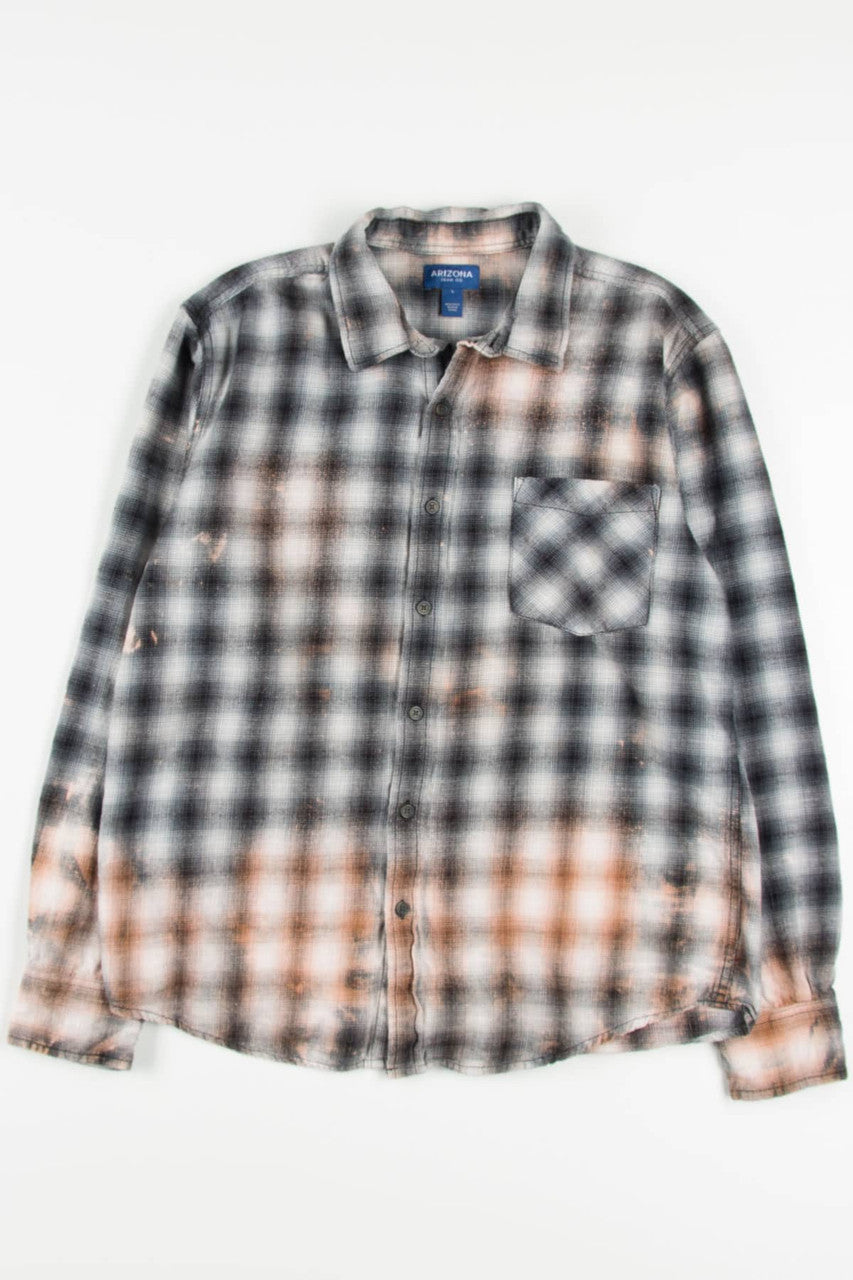 Bleached Arizona Jean Co. Flannel Shirt 3874