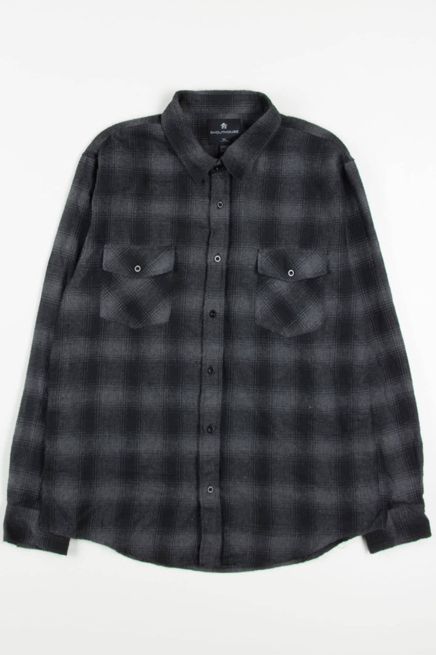 Vintage Shouthouse Flannel Shirt 3886