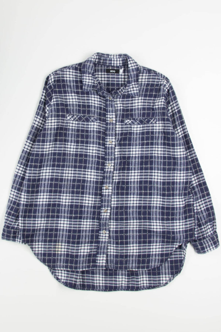 Feathered Stitches BDG Flannel Shirt 3902