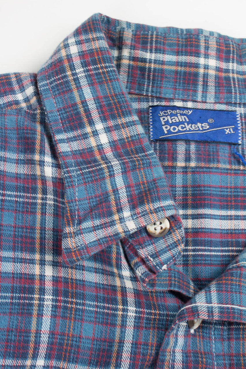 Vintage JC Penney Flannel Shirt 3907