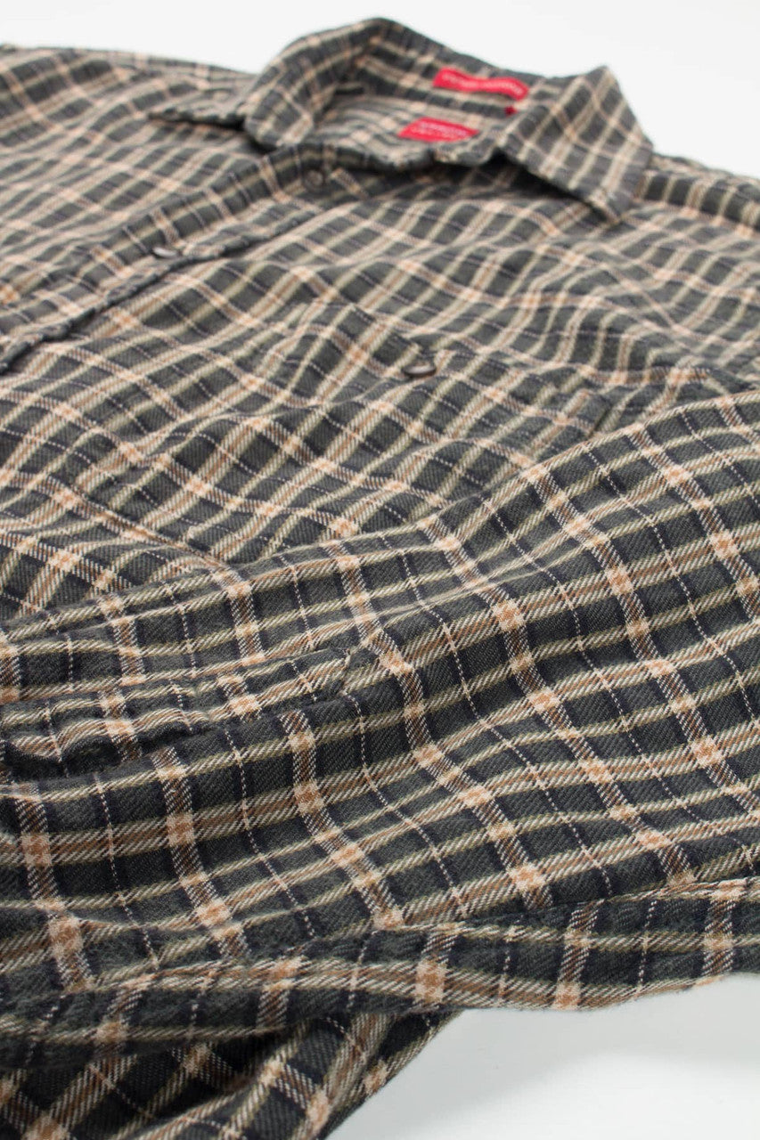 Olive Arrow Flannel Shirt 3925