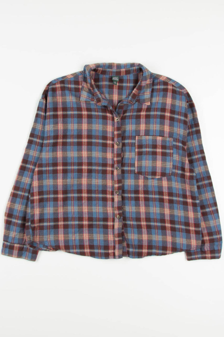 Blue & Brown Wild Fable Flannel Shirt 3949