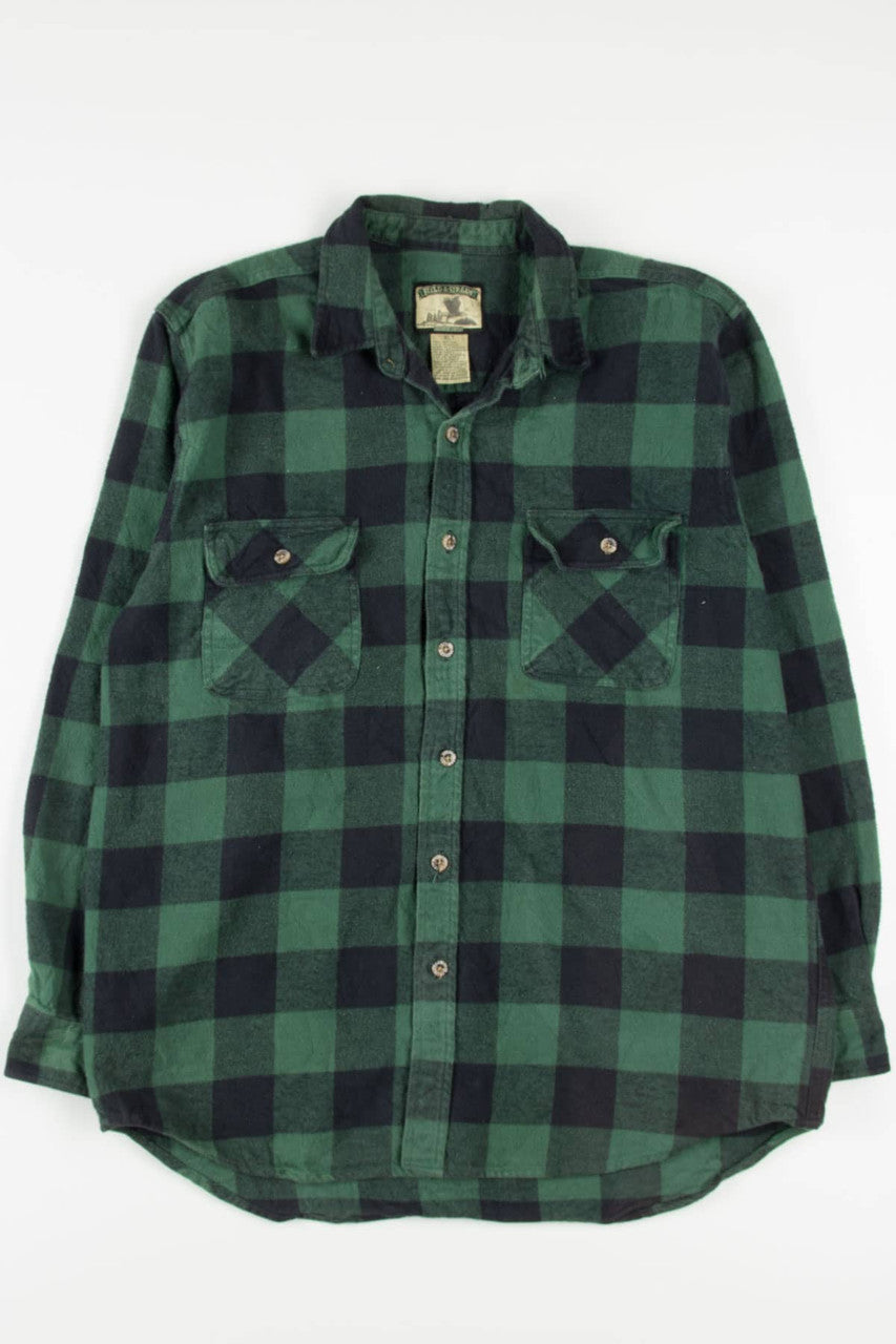 Thick Green Field & Stream Flannel Jacket