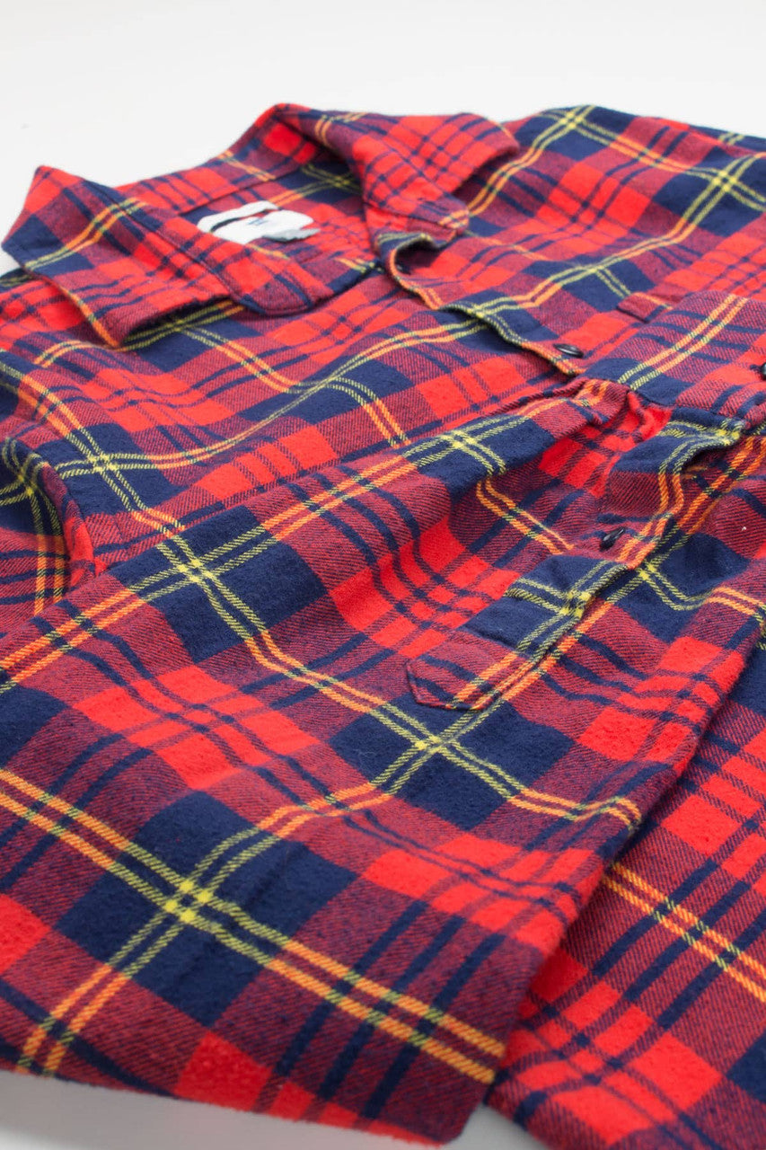 Classic Red Old Navy Flannel Shirt 3961