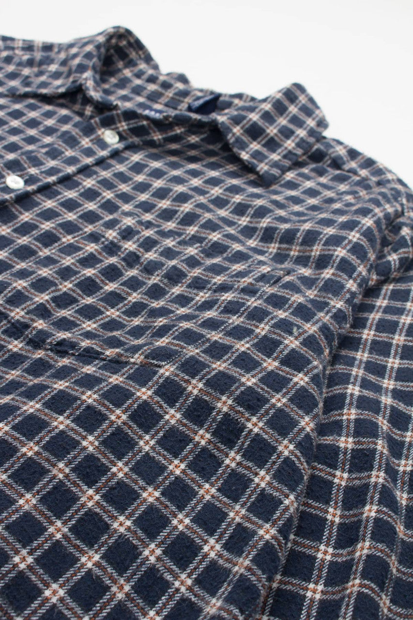 Navy Basic Editions Flannel Shirt 3970