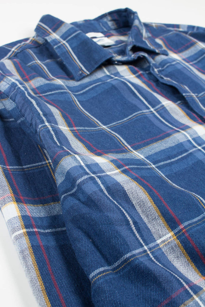 Blue Old Navy Flannel Shirt 3971