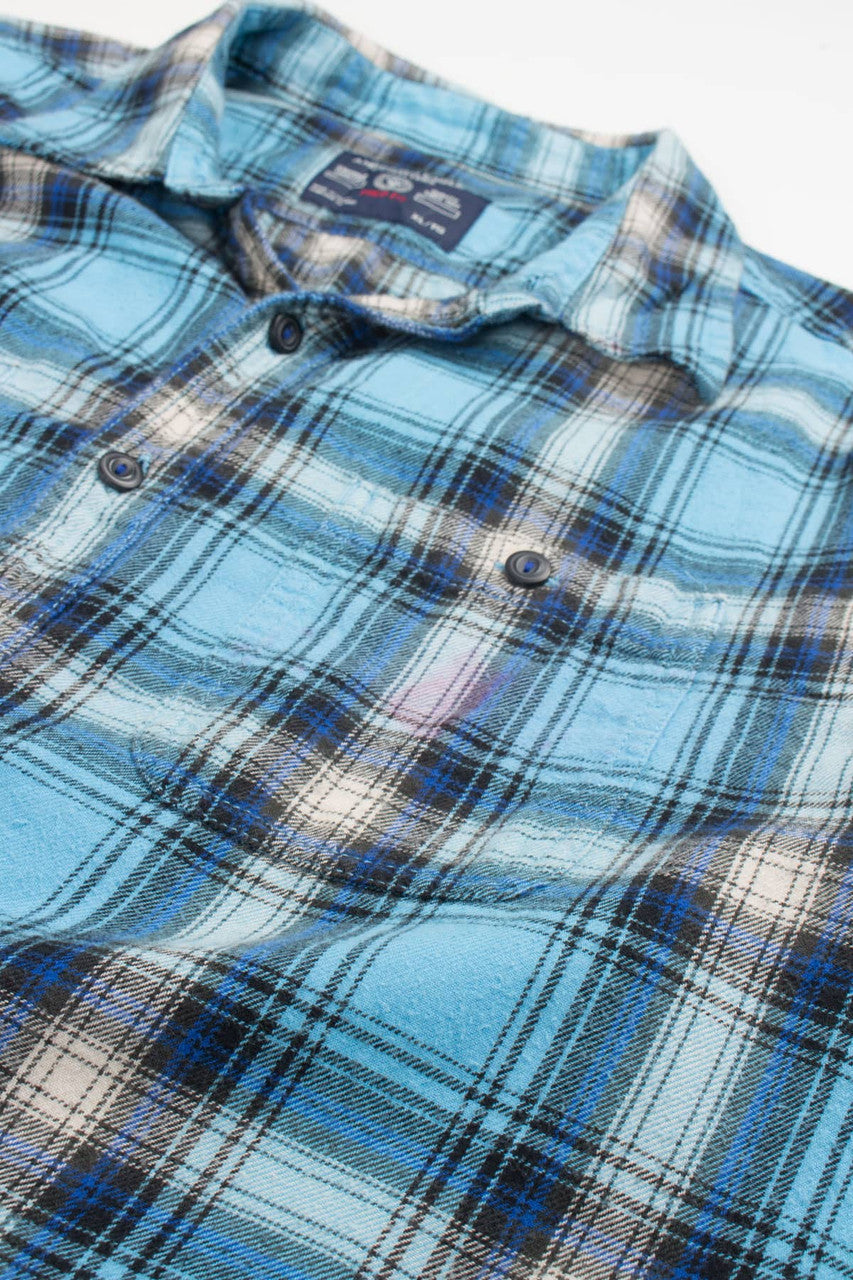 Blue American Eagle Outfitters Flannel Shirt 3983