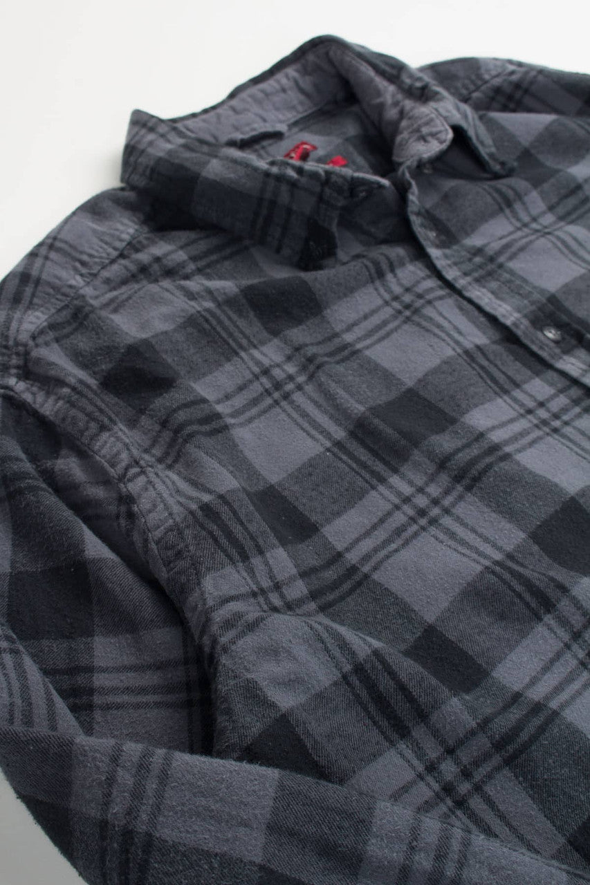Charcoal Merona Flannel Shirt 4006
