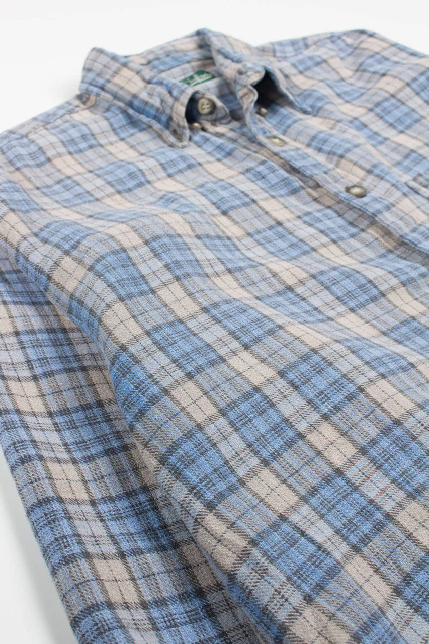Vintage Shah Safari Flannel Shirt 4015