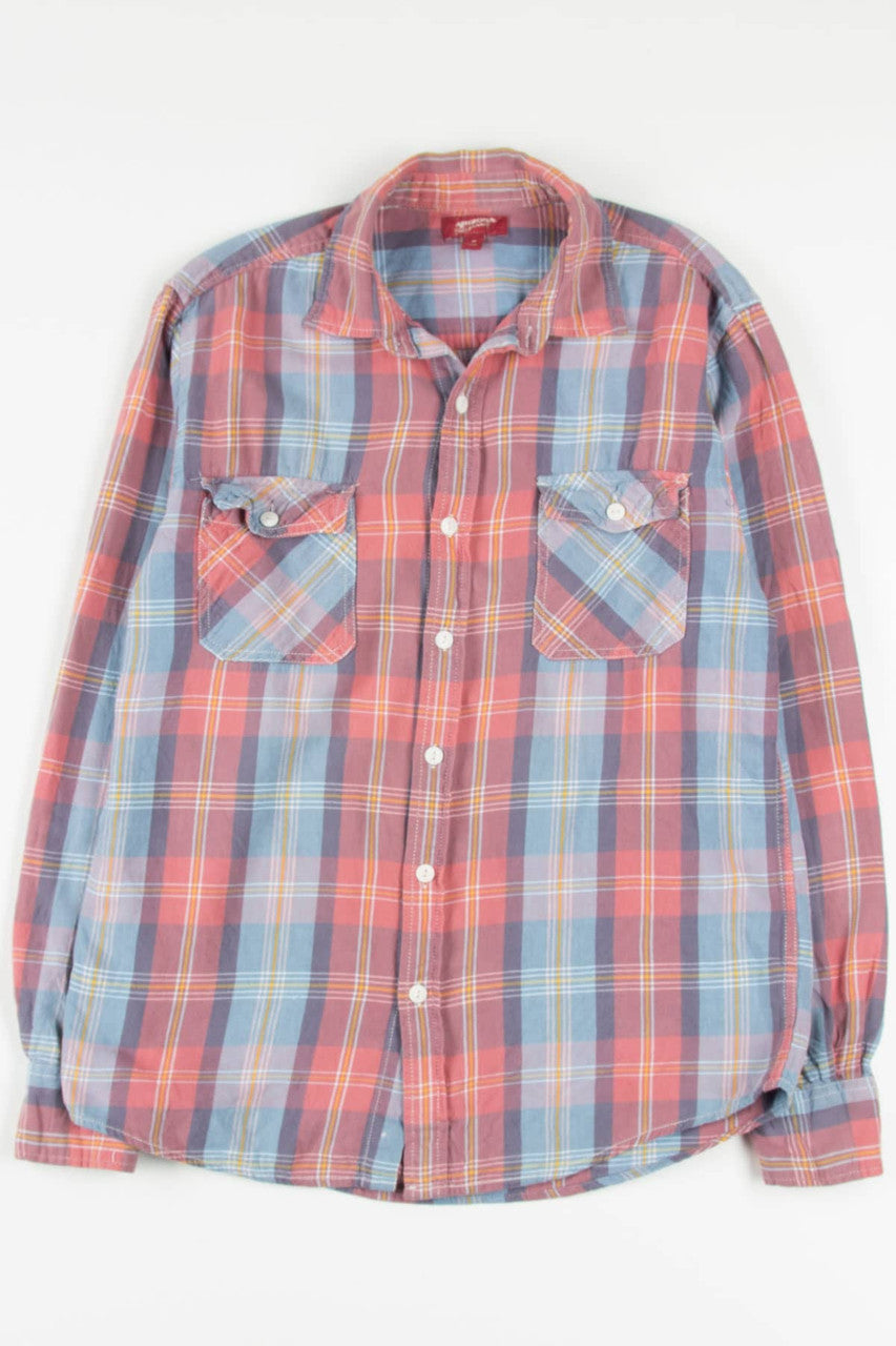 Peach Arizona Jean Co. Flannel Shirt 4046
