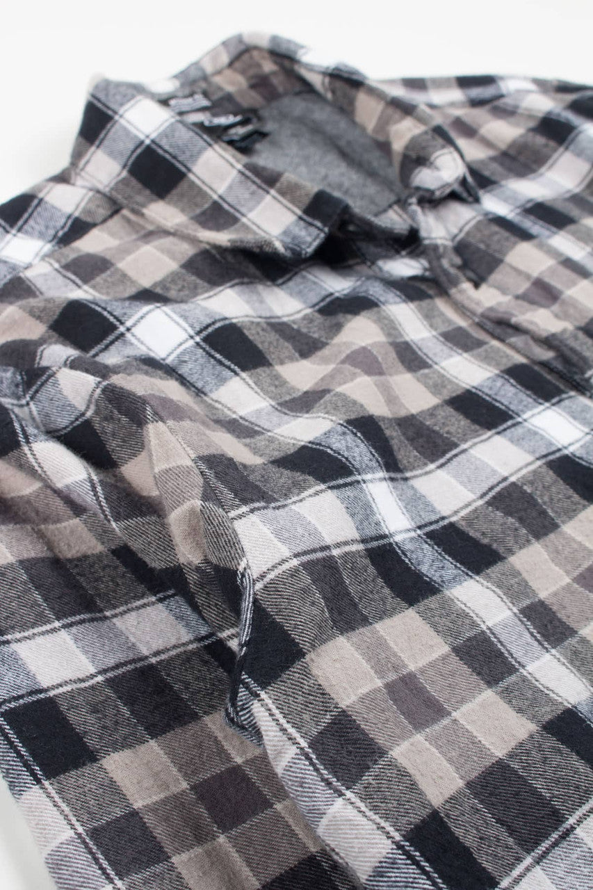 Grey Volcom Flannel Shirt 4070