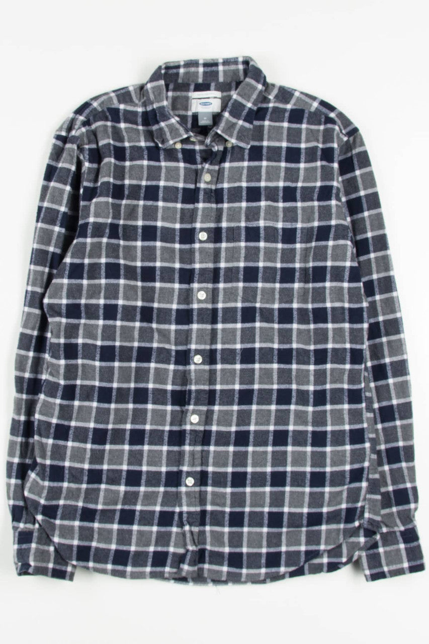 Blue Old Navy Flannel Shirt 4113