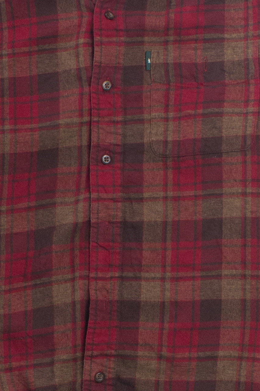 Vintage GH Bass Flannel Shirt (1990s)