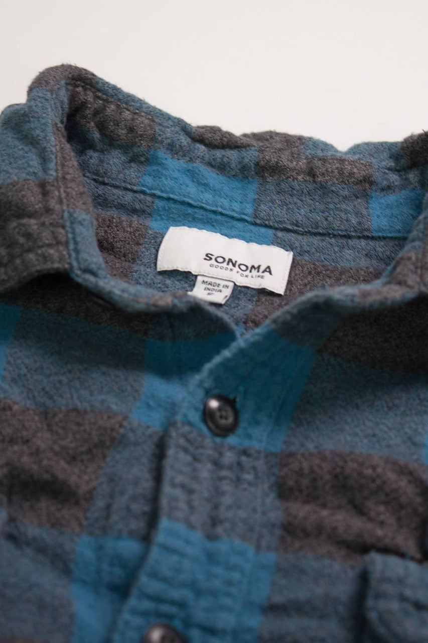 Vintage Sonoma Flannel Shirt (1990s)