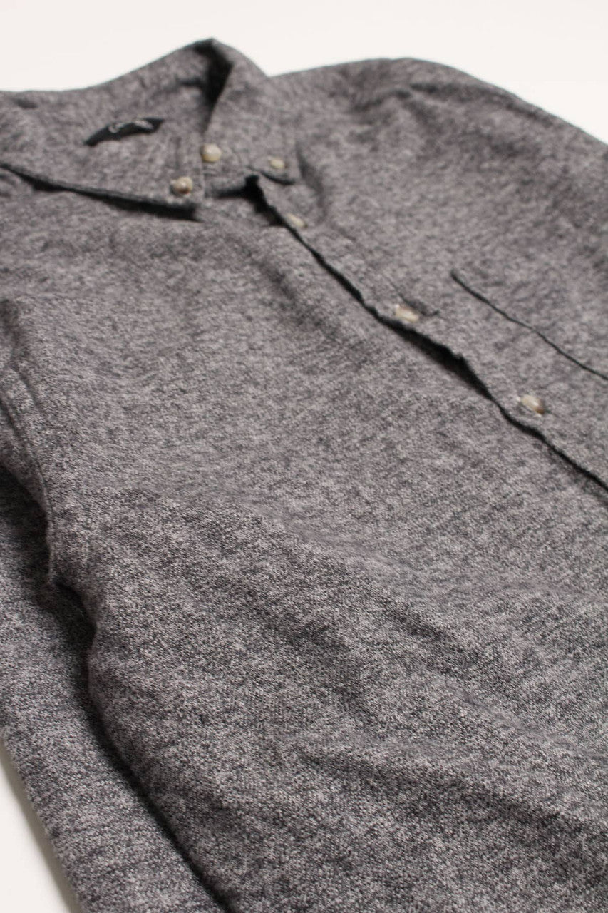 Charcoal George Flannel Shirt 4152