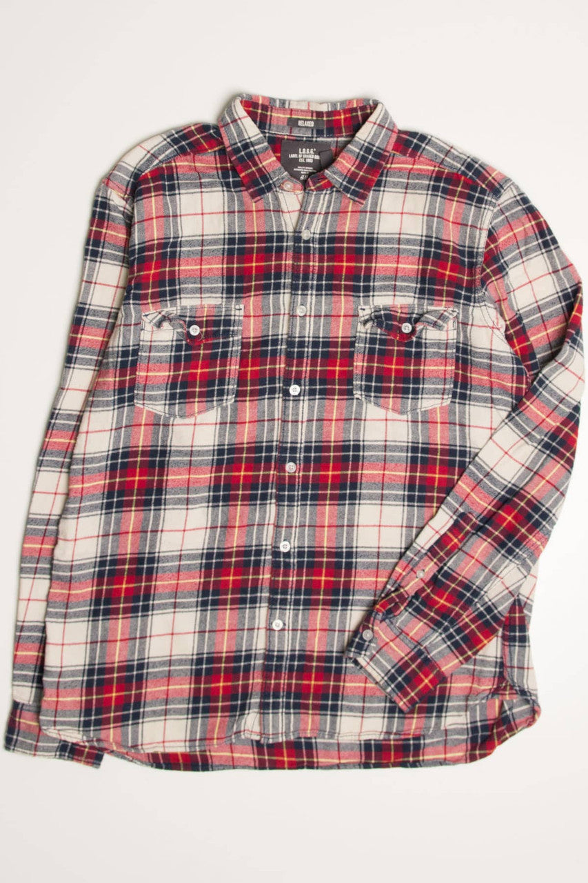 Classic Plaid H&M Flannel Shirt 4157
