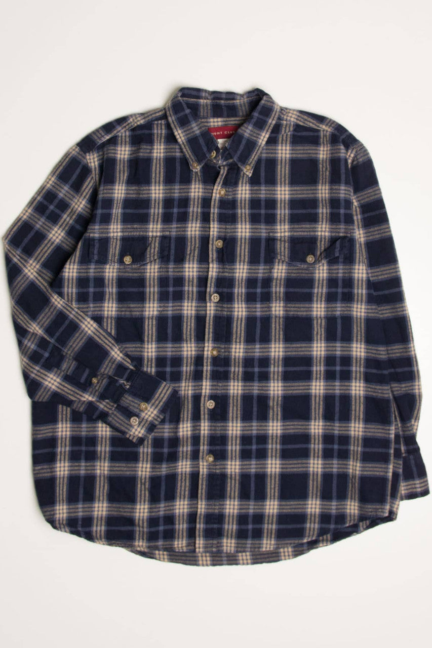 Navy Hunt Club Flannel Shirt 4160