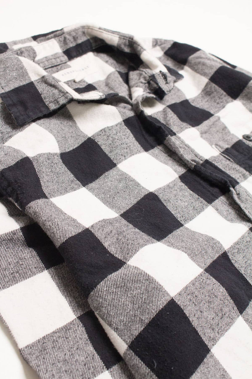 Black Aeropostale Flannel Shirt 4166