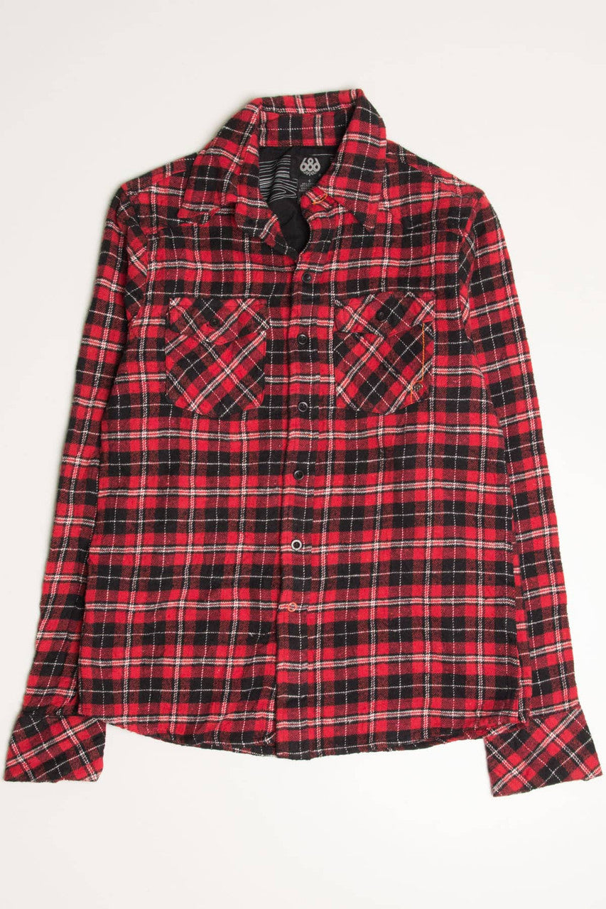 Red 686 Flannel Shirt 4216