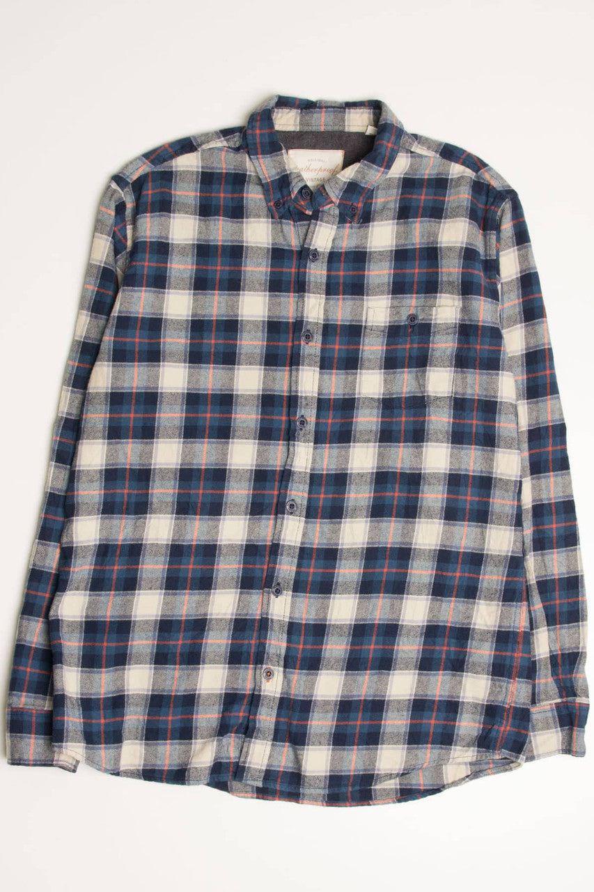 Blue Weatherproof Flannel Shirt 4234