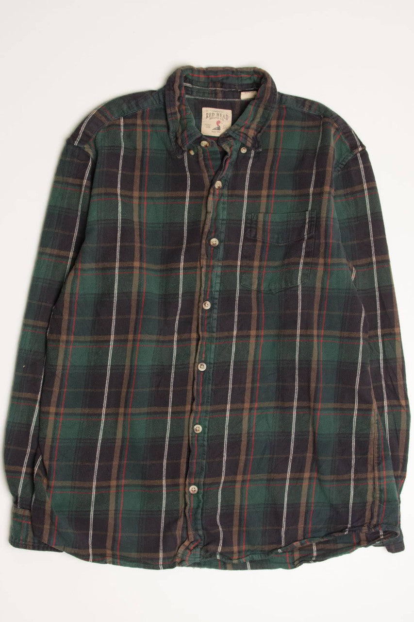 Green Redhead Flannel Shirt 4240