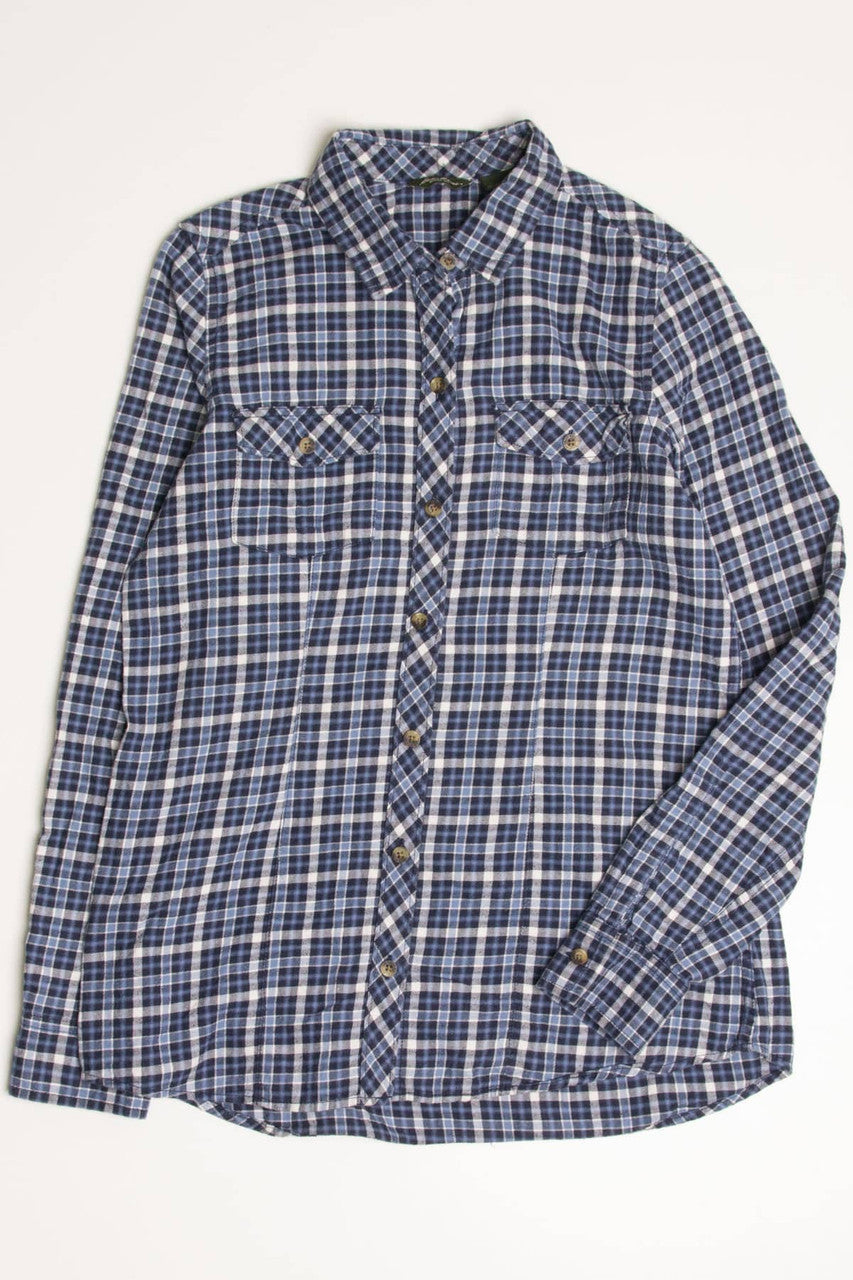 Women's Eddie Bauer Flannel Shirt 4243