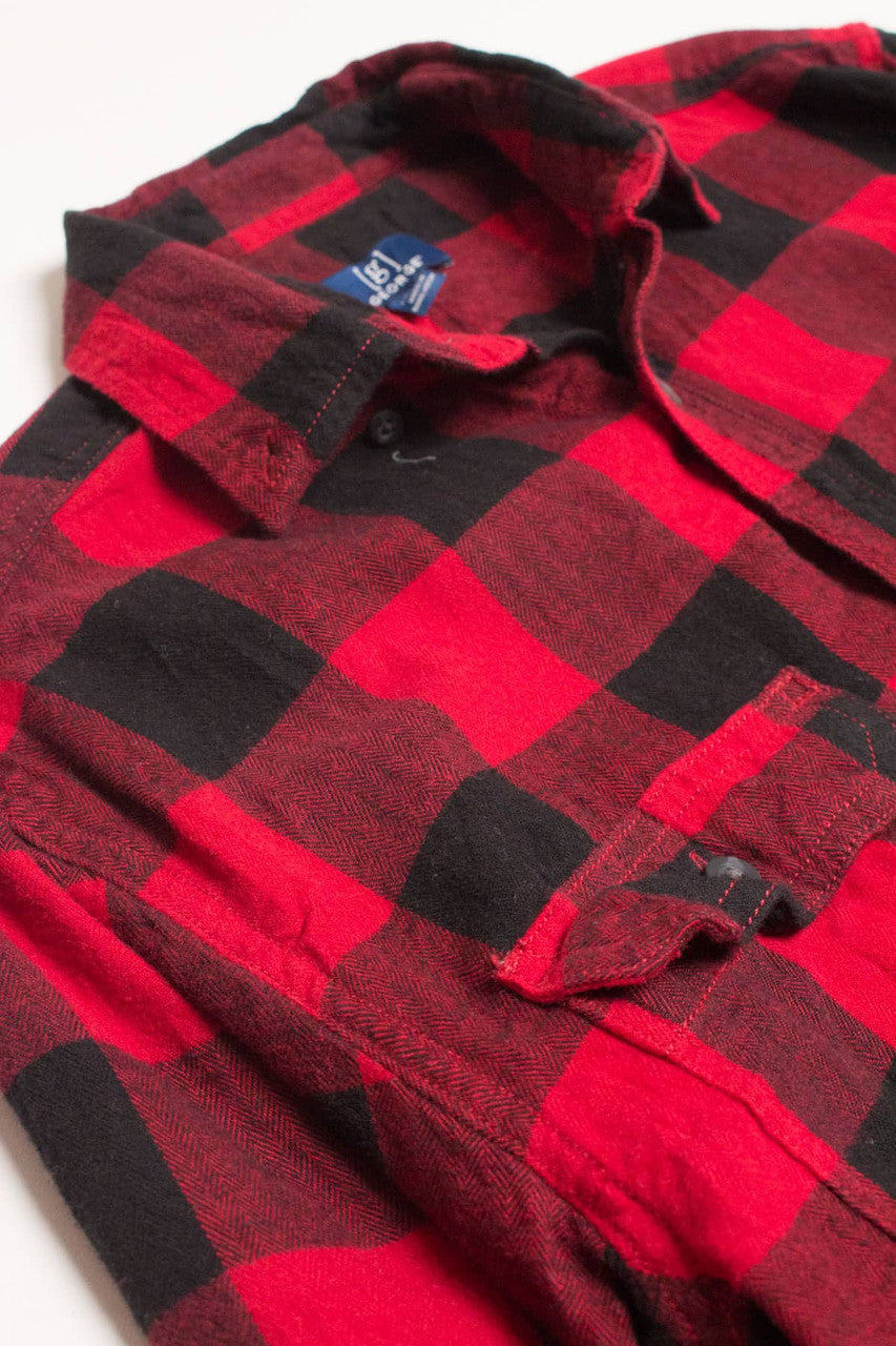 Red George Flannel Shirt 4254