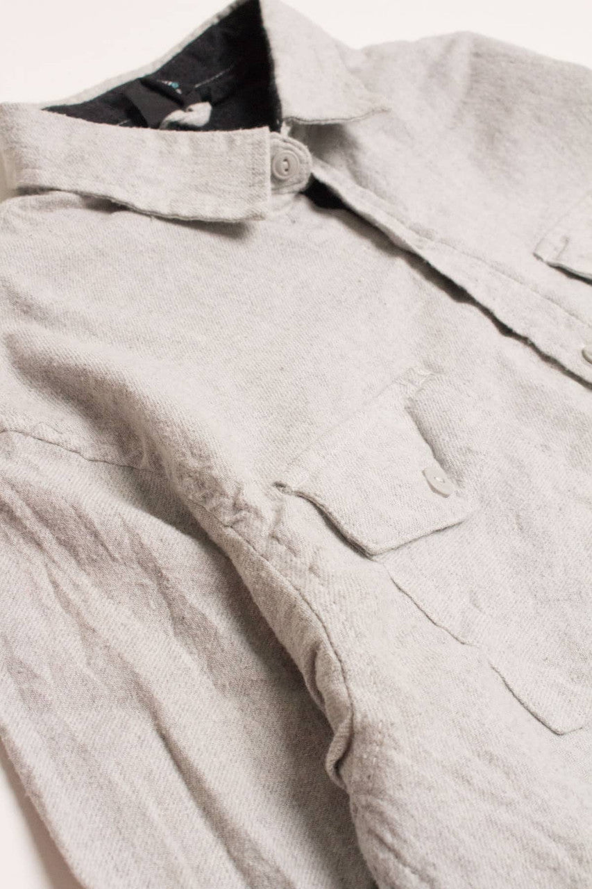 Light Grey Burnside Flannel Shirt 4264