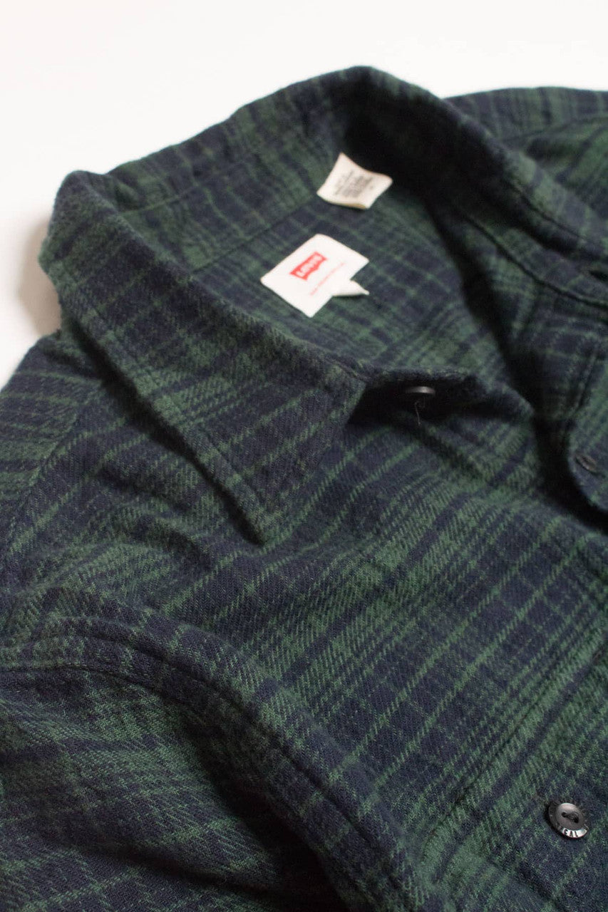 Dark Green Levi's Flannel Shirt 4267