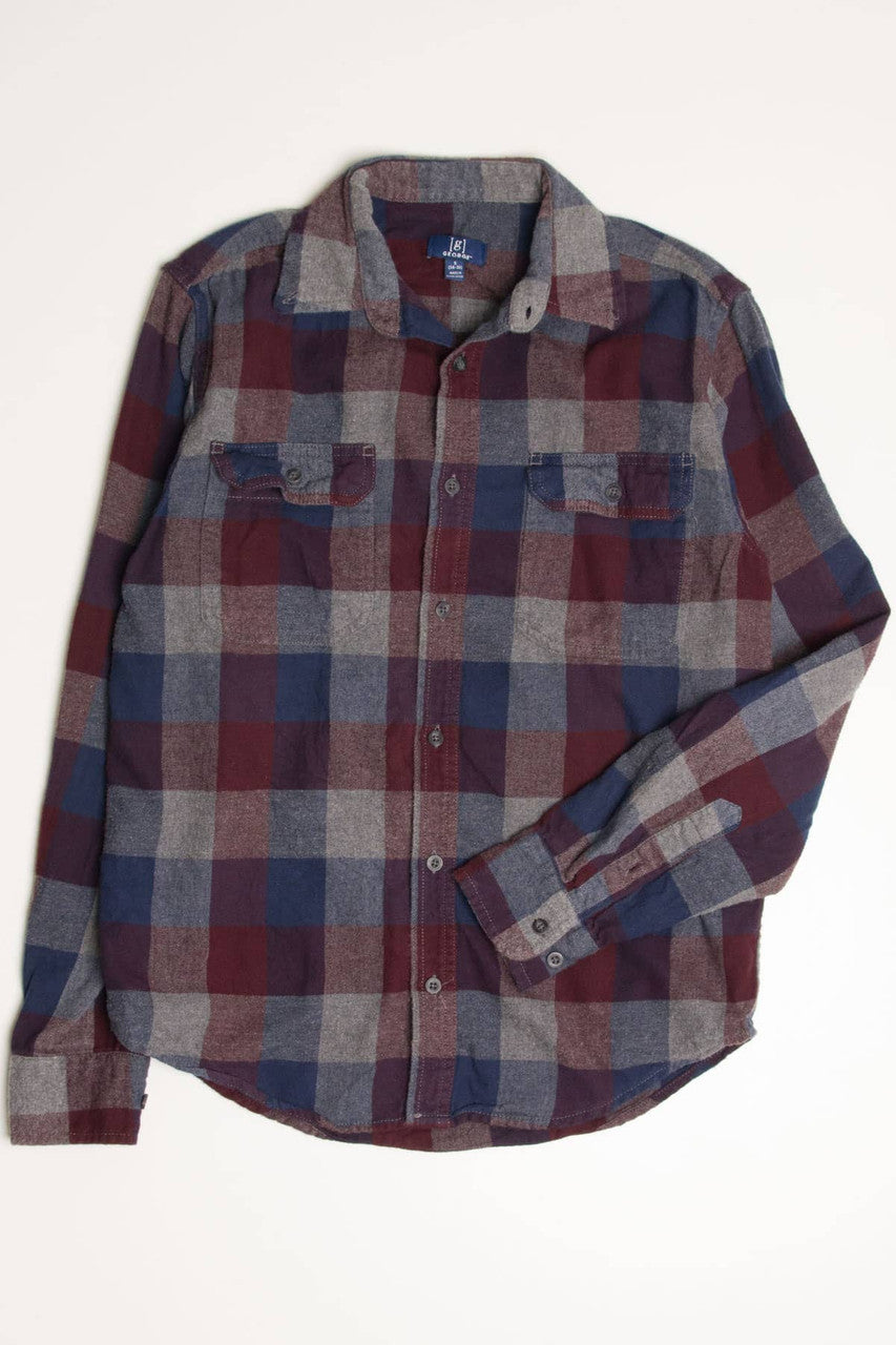Dark Colors George Flannel Shirt 4269