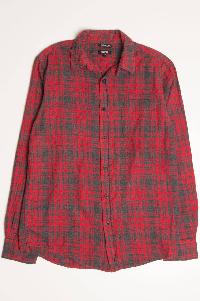 Red George Flannel Shirt 4279