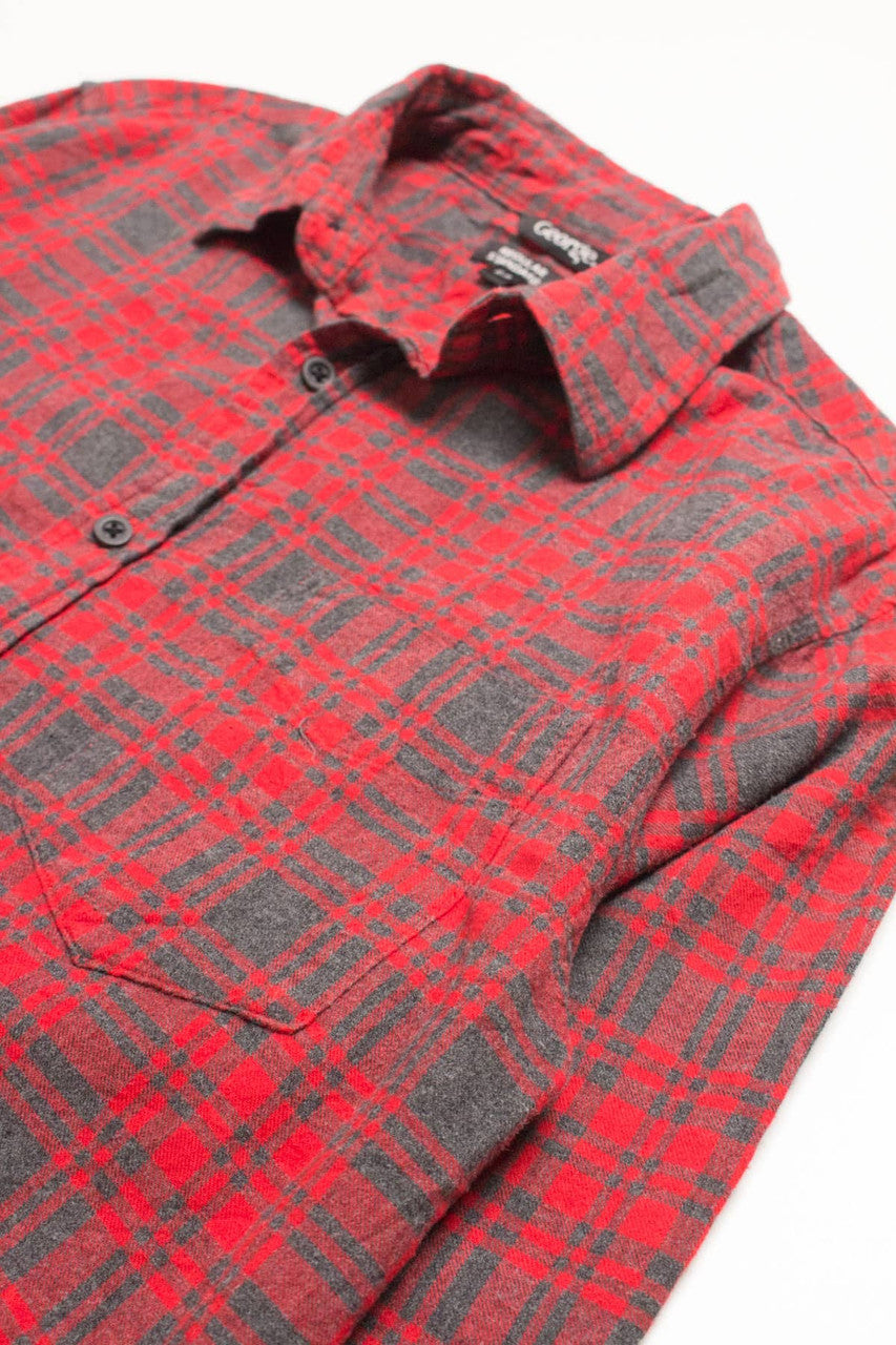 Red George Flannel Shirt 4279